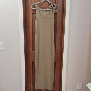Open Edit Sleeveless Maxi Dress